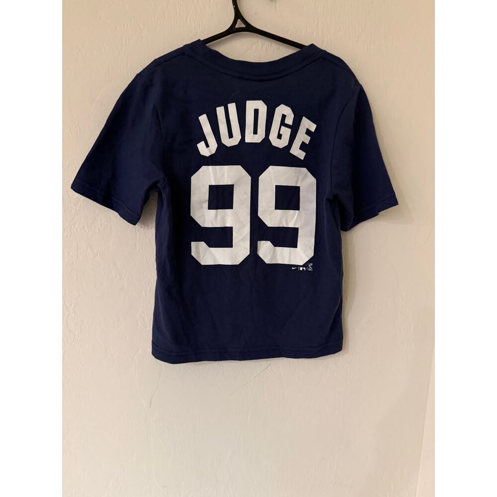 New York Yankees Kids Aaron Judge Nike T-shirt -Size 4-NWOT - Picture 2 of 4